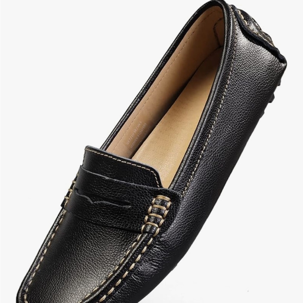 Artisure Black Leather woman’s Loafers - Picture 12 of 12